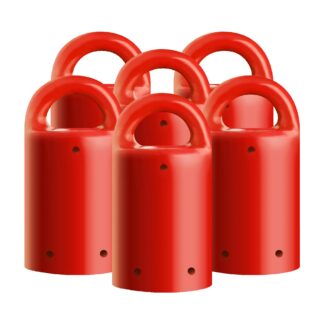 PegGuard Red Stop Lock Key | 6 Pack