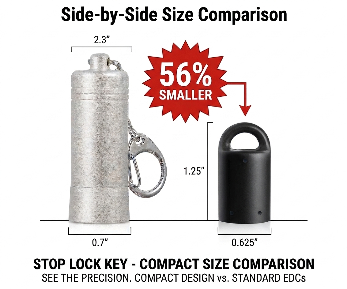 PegGuard Black Stop Lock Key | 24 Pack - Image 3