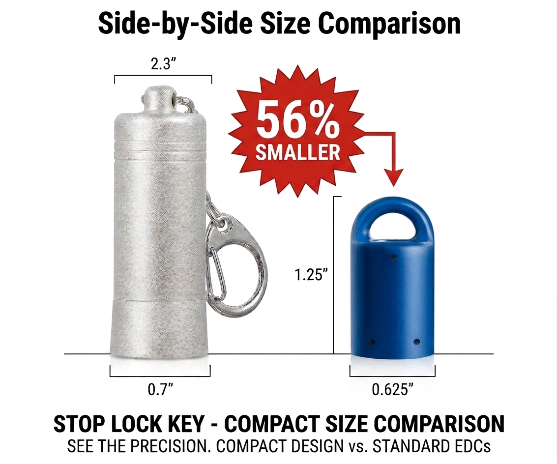 PegGuard Blue Stop Lock Key | 24 Pack - Image 2